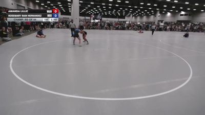 125 lbs Champ. Rd Of 64 - Amanda Lillie, Washington vs Rosemary Rain Hernandez, Missouri