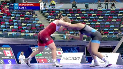 73 kg 1/8 Final - Karina Muzalevskaia, Russia vs Asees Bains, Canada