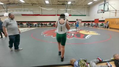 155 lbs Round 1 - Carter Krall, Lander Middle School vs Connor Harris, Lovell Middle School