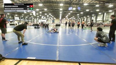 126 lbs Rr Rnd 3 - Clayton Lowe, Ohio Titan Grey vs Lukas Boxley, Alien Outsider