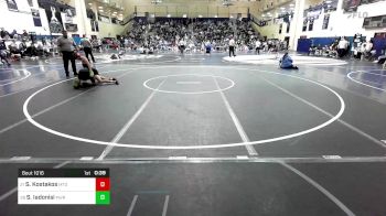 121 lbs Consi Of 16 #1 - Shane Kostakos, Mt. Olive vs Samuel Iadonisi, Pennridge