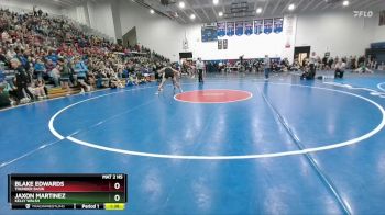 144 lbs Champ. Round 2 - Blake Edwards, Thunder Basin vs Jaxon Martinez, Kelly Walsh