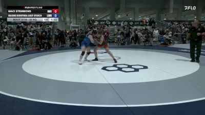 62 kg Cons. Sub-rd Of 16 - Maci Stemmons, Menlo Wrestling Club vs Maxine Dorothea Lisot Sturch, LoftonStyle Wrestling