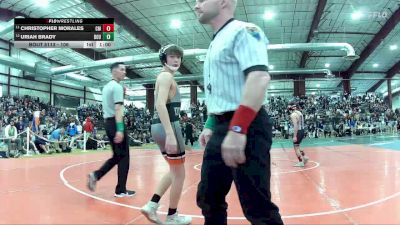 106 lbs Cons. Round 2 - Christopher Morales, Cimarron Memorial vs Uriah Brady, Douglas