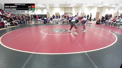 215 lbs 2nd Wrestleback (16 Team) - Mason Jones, Villa Rica vs Cecil Barnett, Alexander