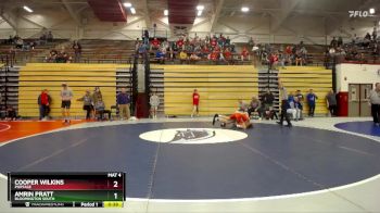 132 lbs Cons. Round 6 - Cooper Wilkins, Portage vs Amrin Pratt, Bloomington South