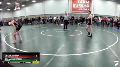 106 lbs Champ. Round 1 - Benjamin Proper, Nova WC vs Tallen Martin, Reel Wrestling Club