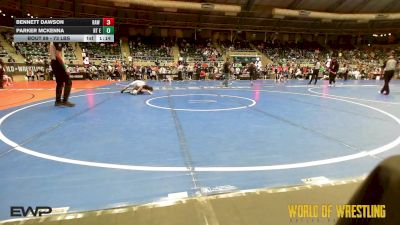 73 lbs Round Of 16 - Bennett Dawson, RAW Wrestling Club vs Parker Mckenna, RT Elite, WI