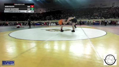 Consi Of 64 #2 - Aven Black, Tonkawa vs Mason Martinez, Sand Springs Jr High