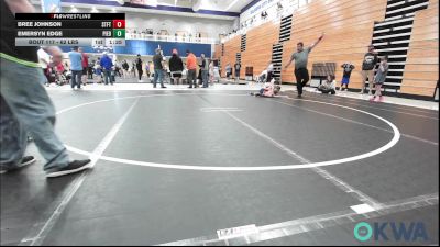 62 lbs Rr Rnd 3 - Bree Johnson, Standfast vs Emersyn Edge, Piedmont Youth