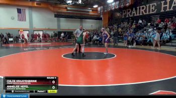 G-12 lbs Round 4 - Annelise Hefel, Dubuque Hempstead vs Chloe Kraayenbrink, Cedar Rapids Washington