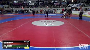 6A 170 lbs Champ. Round 1 - Blas Correa, Homewood Hs vs Savon Spradley, Benjamin Russell