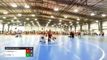 106 lbs Prelims - Gian Ortiz, Team Barracuda vs Dorian Hoffman, D2 Ducks