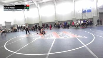 106 lbs Quarterfinal - Jarom Hansen, Layton vs Logan Frazier, Riverton