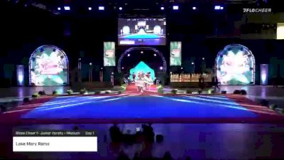 Lake Mary Rams [2020 Show Cheer 1- Junior Varsity - Medium Day 1] 2020 Pop Warner National Cheer & Dance Championship