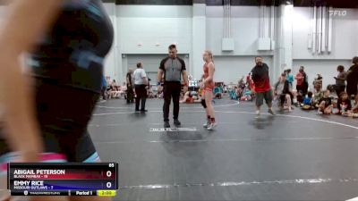 92 lbs Round 2 (8 Team) - Timmery Condit, Black Mambas vs Aya Ghamlouch, Missouri Outlaws