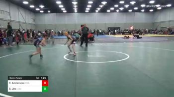 73 lbs Semifinal - Olivia Anderson, Metro Wrestling Academy vs Blayne Jex, Legacy Elite Wrestling Club