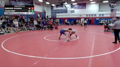 149 lbs Finals (2 Team) - Emmanuel Scordos, Baldwin Wallace vs Chase Fiser, Loras
