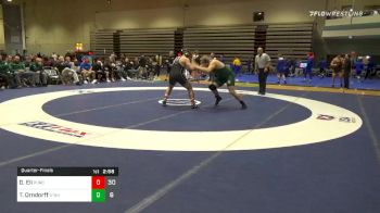 Quarterfinal - David Eli, Purdue vs Tate Orndorff, Utah Valley