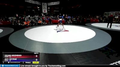 138 lbs Round 3 (16 Team) - Julian Arizmendi, CMWA vs Izzy Mccrae, OCWA