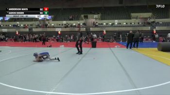 65 lbs 5th Place Match - Jaron Engen, Belgrade-Brooten-Elrosa vs Anderson Mays, Pinnacle