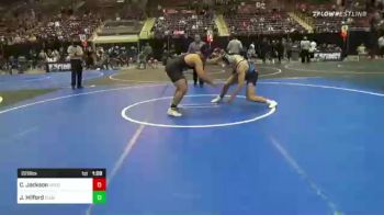 220 lbs Round Of 16 - Cole Jackson, Oregon vs Jordan Hilford, Clovis