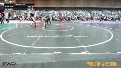 145 lbs Consi Of 32 #2 - Noah Soto, Tulare Titans Wrestling Club vs RY TALBOT, LV Bear Wrestling Club