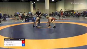 61 kg Consolation - Stone Moscovic, Unattached vs Tyson Humpherys, Brunson UVRTC
