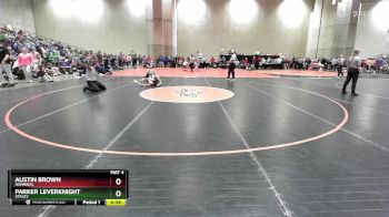 120 lbs 3rd Place Match - Austin Brown, Hannibal vs Parker Leverknight, Staley