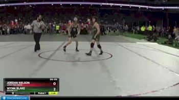 D4-119 lbs Champ. Round 1 - Wynn Blake, Brown City vs Jordan Nelson, LeRoy Pine River