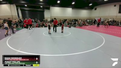 52-53 A Round 3 - Isaiah Rodriguez, Fitness Fight Factory Wrestling Club vs Forest Phillips, Lake Highlands Club Wrestling