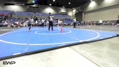 55 lbs Final - Rage Faulkner, STE GENEVIEVE YOUTH WRESTLING CLUB vs Garrett Doyle, Cowboy Wrestling Club