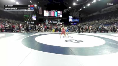 126 lbs Cons. Rd Of 64 - Ian Bacon, CO vs Grady Iverson, ND
