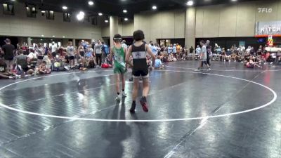 85 lbs Round 3 (8 Team) - Joey Spinell, Spartan WC vs Aksyl Hooper, Williamson County WC
