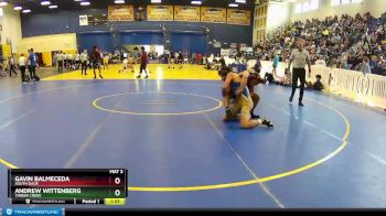 152 Gold Round 3 - Gavin Balmeceda, South Dade vs Andrew Wittenberg, Timber Creek