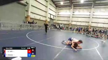 145 lbs Cons. Round 3 - Saleem Taft, CA vs Griffin Bower, CO