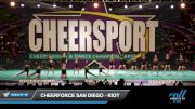 CheerForce San Diego - Riot [2022 L1 Junior - Small - A] 2022 CHEERSPORT National Cheerleading Championship