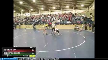 109 lbs Champ. Round 1 - Anthony Eav, Lehi vs Breghten Graves, Hillcrest