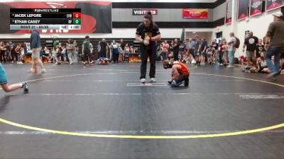 80/85 Round 2 - Ethan Casey, Dorman Youth vs Jacek Lepore, Mighty Warriors Wrestling Acad
