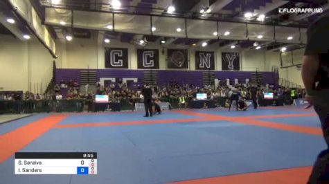 Silvio Saraiva vs Ian Sanders 2018 Pan Jiu-Jitsu IBJJF No Gi Championship