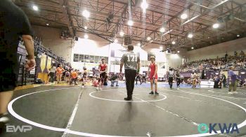 132 lbs Rr Rnd 2 - Xander Smith, Kiefer Youth Wrestling Club vs Maverick Montgomery, Skiatook Youth Wrestling
