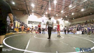 132 lbs Rr Rnd 2 - Xander Smith, Kiefer Youth Wrestling Club vs Maverick Montgomery, Skiatook Youth Wrestling