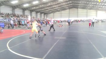 100 lbs Rr Rnd 2 - Joylynn Rodriguez, La Familia vs Cache Martin, Independent