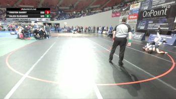 5A Boys 106 lbs Cons. Round 2 - Tristen Barry, Bend Boys vs Talen Elizando, Eagle Point Boys