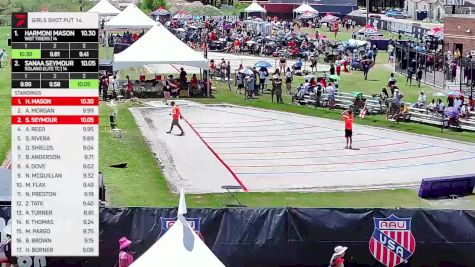 Replay: Shot Put 1 - 2025 AAU Junior Olympic Games | Jul 28 @ 8 AM