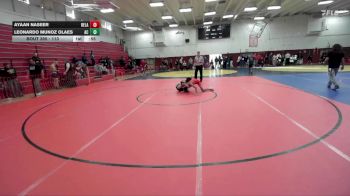 113 lbs Cons. Round 3 - Ayaan Naseer, Redwood -Larkspur vs Leonardo Munoz Olaes, American Canyon