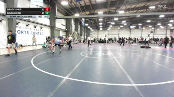 105 lbs Consi Of 8 #2 - Brady Sher, FL vs Devin Hord, NC