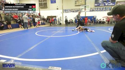 43 lbs Rr Rnd 1 - Jack Allen, Ponca City Wildcat Wrestling vs Leo Sears, Newkirk Takedown Club