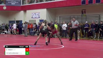 113 lbs Champ. Round 1 - Ryann Schmidtendorff, Penn vs E`Shawn Tolbert, Portage