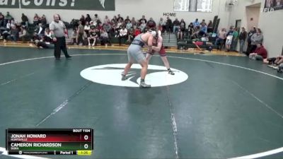 190 lbs Quarterfinal - Jonah Howard, Huntsville vs Cameron Richardson, Dora